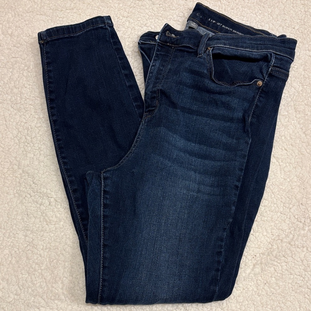 Women's Dark Blue Jeans